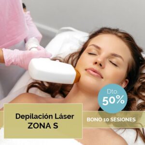 Depilación Láser Zona S - BONO 10 sesiones